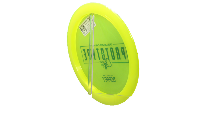 Climo Disc Golf Prototype Victory Line Osprey Distance Driver Back View