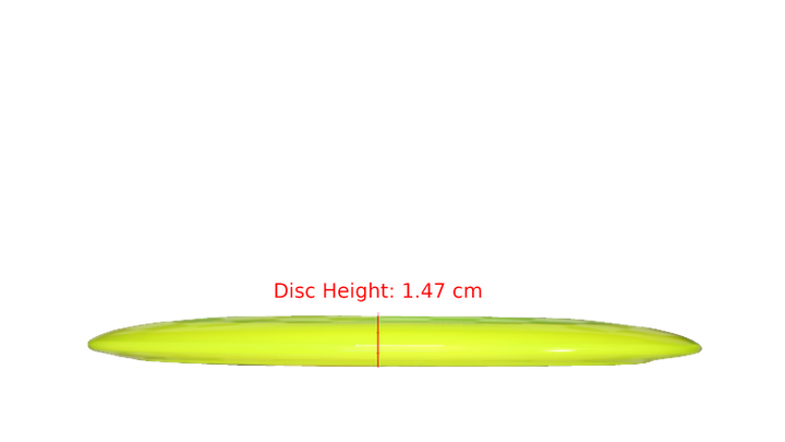 Climo Disc Golf Prototype Victory Line Osprey Distance Driver Profile View