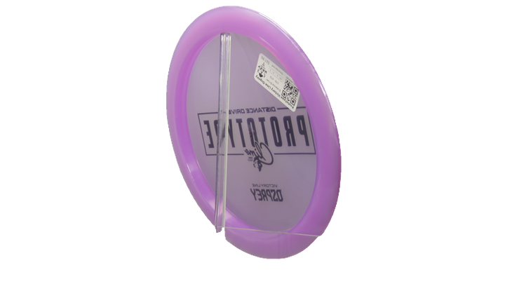 Climo Disc Golf Prototype Victory Line Osprey Distance Driver Back View