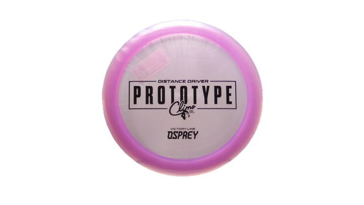 Climo Disc Golf Prototype Victory Line Osprey Distance Driver Front View