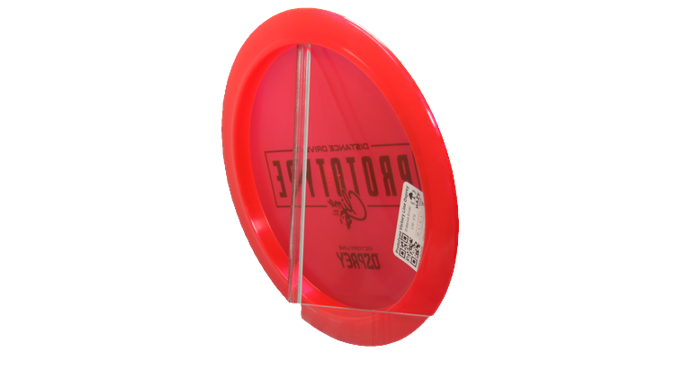 Climo Disc Golf Prototype Victory Line Osprey Distance Driver Back View