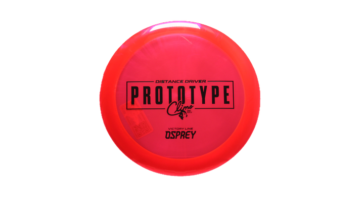 Climo Disc Golf Prototype Victory Line Osprey Distance Driver Front View