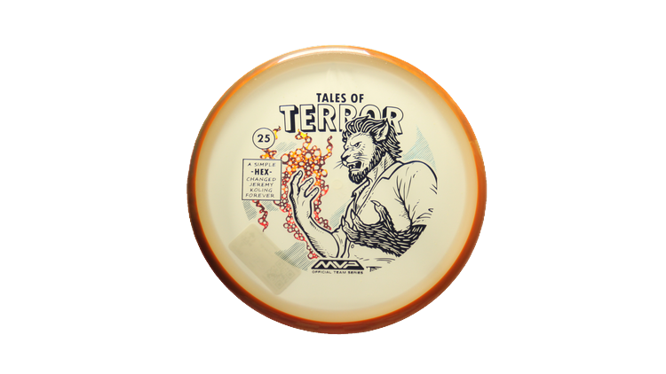 Axiom 2025 Halloween Edition Particle Eclipse Blue Glow Hex Midrange Front View