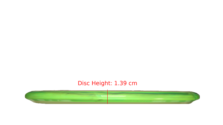 Axiom 2025 Halloween Edition Particle Eclipse Blue Glow Hex Midrange Profile View