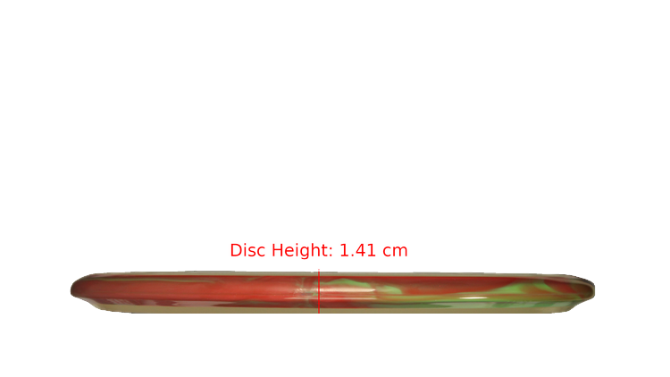 Axiom 2025 Halloween Edition Particle Eclipse Blue Glow Hex Midrange Profile View