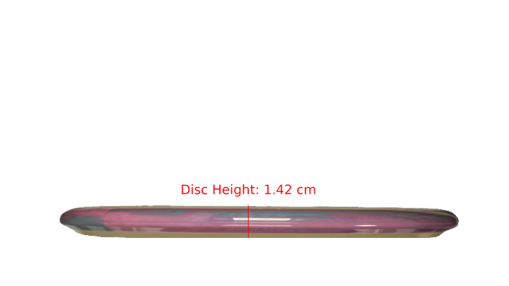 Axiom 2025 Halloween Edition Particle Eclipse Blue Glow Hex Midrange Profile View