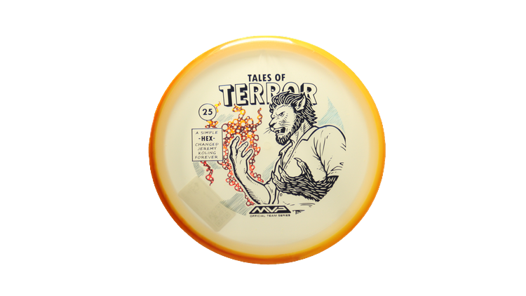 Axiom 2025 Halloween Edition Particle Eclipse Blue Glow Hex Midrange Front View