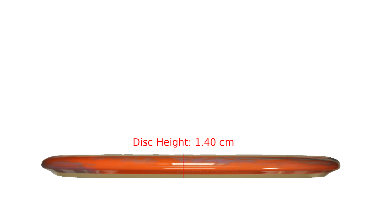 Axiom 2025 Halloween Edition Particle Eclipse Blue Glow Hex Midrange Profile View