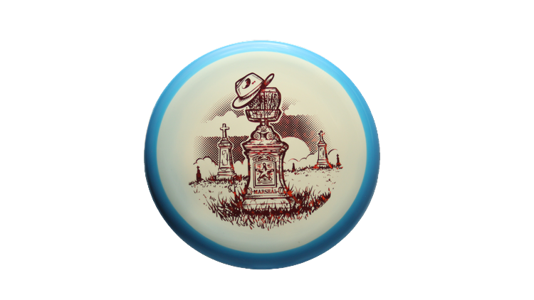 Dynamic Discs Marshal's Last Ride Classic Soft Orbit Marshal Putter Front View