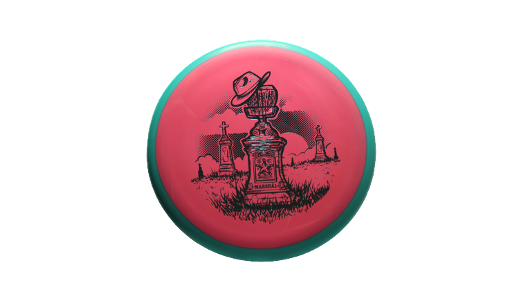 Dynamic Discs Marshal's Last Ride Classic Soft Orbit Marshal Putter Front View