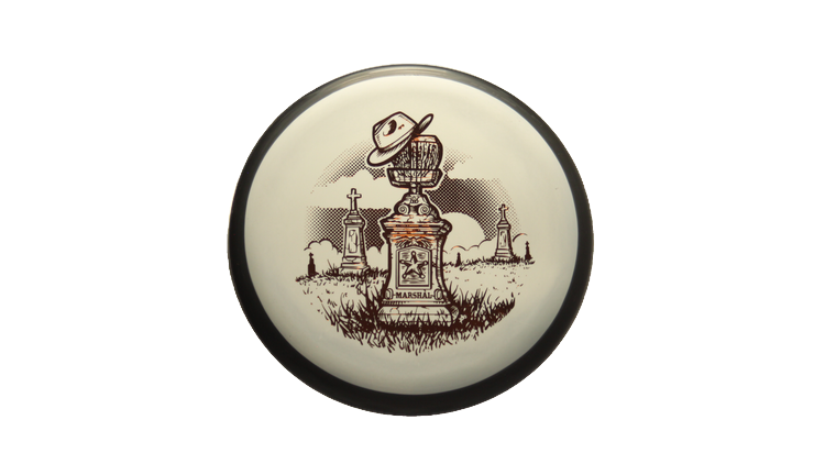 Dynamic Discs Marshal's Last Ride Classic Soft Orbit Marshal Putter Front View