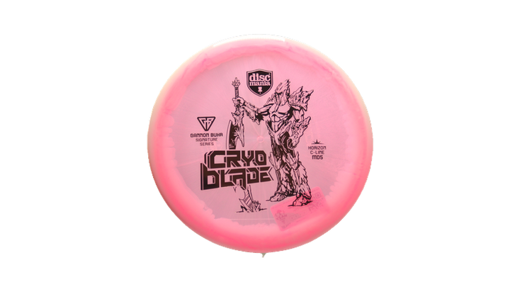 Discmania Cryo Blade Gannon Buhr Signature Series Glow Horizon C-Line MD5 Midrange Front View