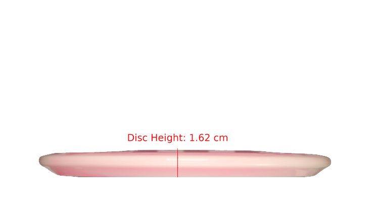 Discmania Cryo Blade Gannon Buhr Signature Series Glow Horizon C-Line MD5 Midrange Profile View