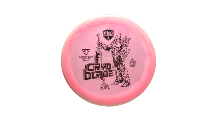 Discmania Cryo Blade Gannon Buhr Signature Series Glow Horizon C-Line MD5 Midrange Front View