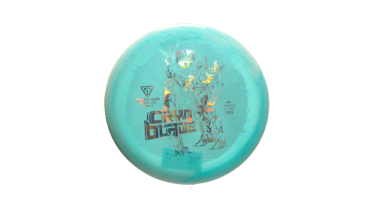 Discmania Cryo Blade Gannon Buhr Signature Series Glow Horizon C-Line MD5 Midrange Front View