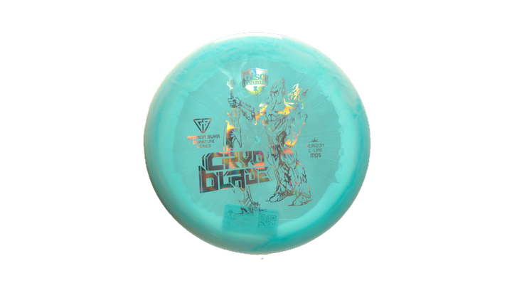 Discmania Cryo Blade Gannon Buhr Signature Series Glow Horizon C-Line MD5 Midrange Front View