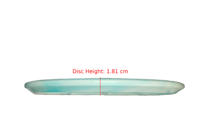 Discmania Cryo Blade Gannon Buhr Signature Series Glow Horizon C-Line MD5 Midrange Profile View