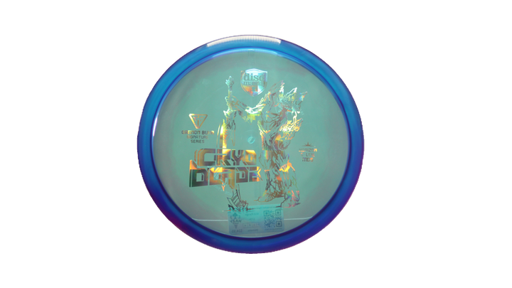 Discmania Cryo Blade Gannon Buhr Signature Series Glow Horizon C-Line MD5 Midrange Front View