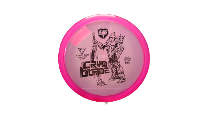 Discmania Cryo Blade Gannon Buhr Signature Series Glow Horizon C-Line MD5 Midrange Front View