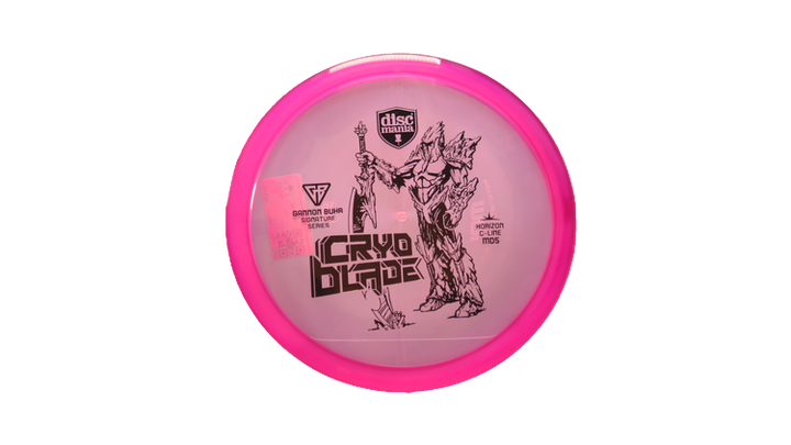 Discmania Cryo Blade Gannon Buhr Signature Series Glow Horizon C-Line MD5 Midrange Front View