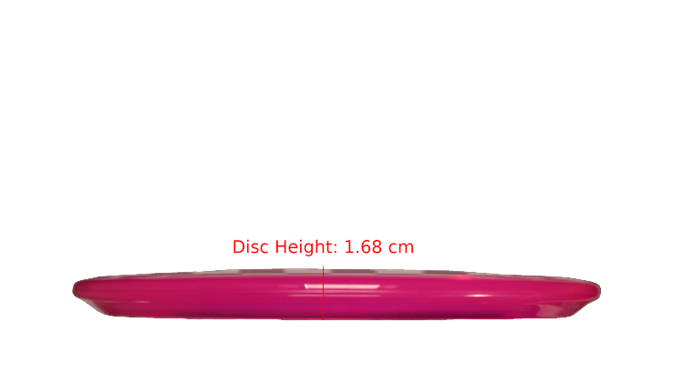 Discmania Cryo Blade Gannon Buhr Signature Series Glow Horizon C-Line MD5 Midrange Profile View