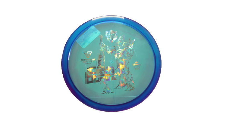 Discmania Cryo Blade Gannon Buhr Signature Series Glow Horizon C-Line MD5 Midrange Front View