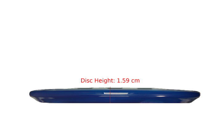 Discmania Cryo Blade Gannon Buhr Signature Series Glow Horizon C-Line MD5 Midrange Profile View