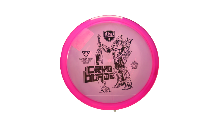Discmania Cryo Blade Gannon Buhr Signature Series Glow Horizon C-Line MD5 Midrange Front View