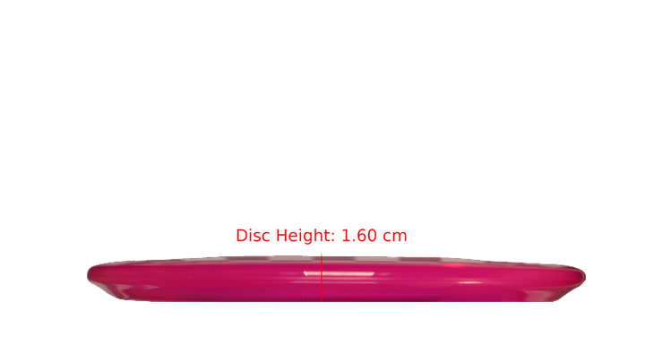 Discmania Cryo Blade Gannon Buhr Signature Series Glow Horizon C-Line MD5 Midrange Profile View