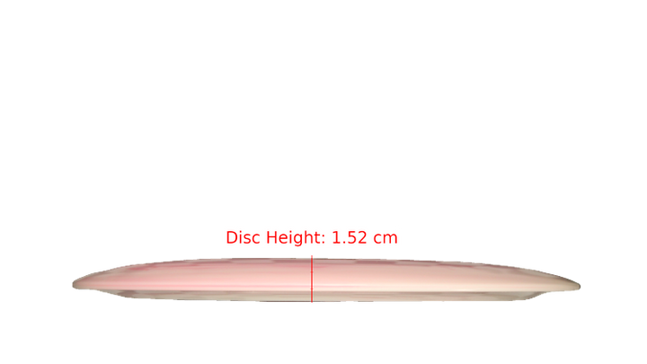 Discmania 2025 Dealer Appreciation Glow Horizon C-Line DD2 Distance Driver Profile View