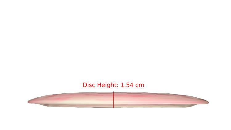 Discmania 2025 Dealer Appreciation Glow Horizon C-Line DD2 Distance Driver Profile View