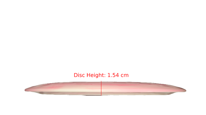Discmania 2025 Dealer Appreciation Glow Horizon C-Line DD2 Distance Driver Profile View