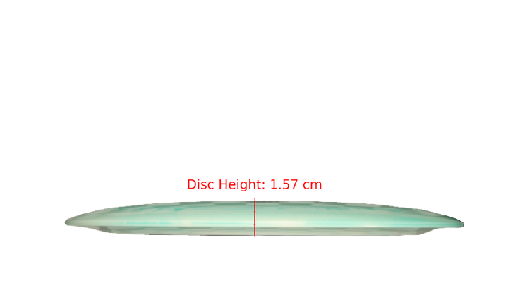 Discmania 2025 Dealer Appreciation Glow Horizon C-Line DD2 Distance Driver Profile View