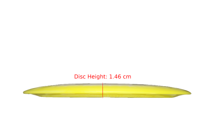 Discmania 2025 Dealer Appreciation Glow Horizon C-Line DD2 Distance Driver Profile View