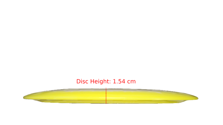 Discmania 2025 Dealer Appreciation Glow Horizon C-Line DD2 Distance Driver Profile View