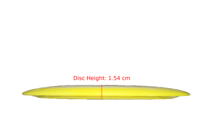 Discmania 2025 Dealer Appreciation Glow Horizon C-Line DD2 Distance Driver Profile View