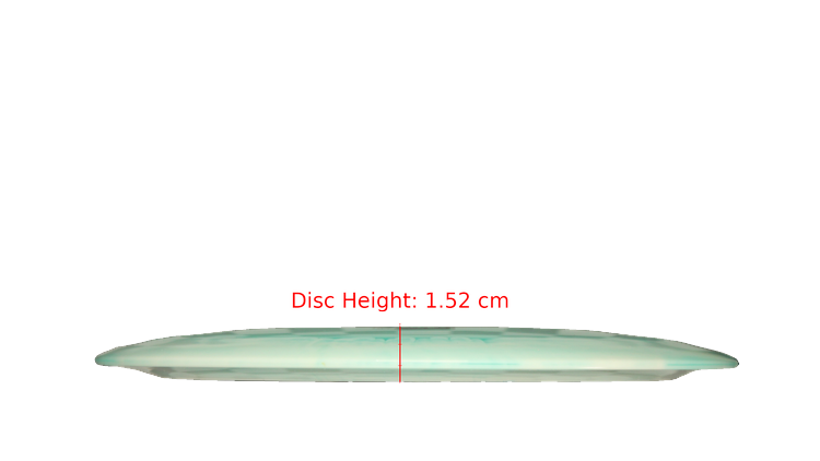 Discmania 2025 Dealer Appreciation Glow Horizon C-Line DD2 Distance Driver Profile View