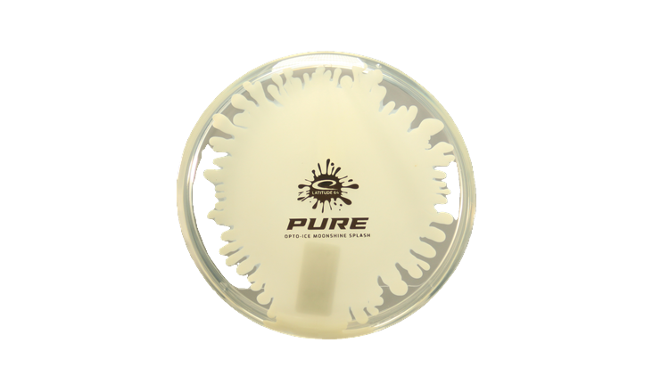 Latitude 64 Opto-Ice Moonshine Splash Pure Putter Front View