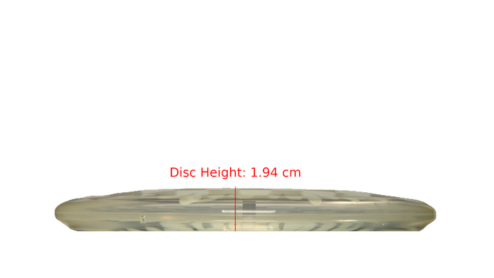 Latitude 64 Opto-Ice Moonshine Splash Pure Putter Profile View