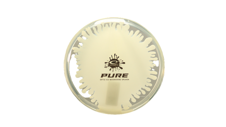 Latitude 64 Opto-Ice Moonshine Splash Pure Putter Front View