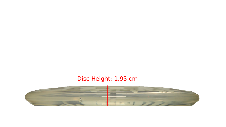 Latitude 64 Opto-Ice Moonshine Splash Pure Putter Profile View