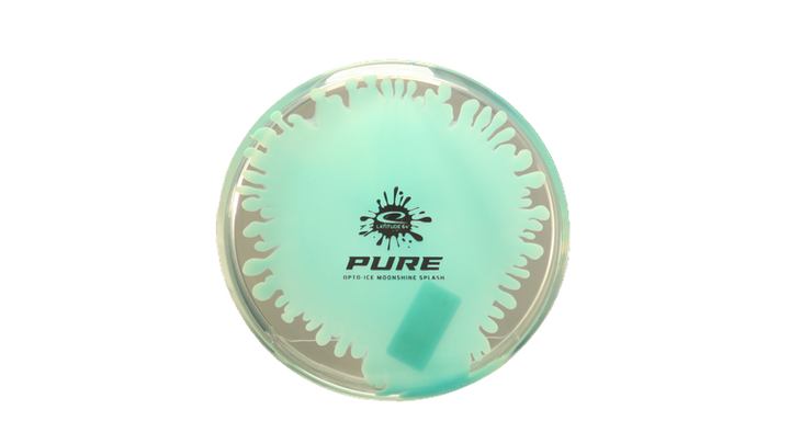 Latitude 64 Opto-Ice Moonshine Splash Pure Putter Front View
