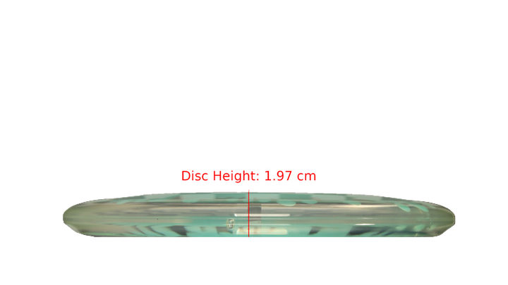 Latitude 64 Opto-Ice Moonshine Splash Pure Putter Profile View