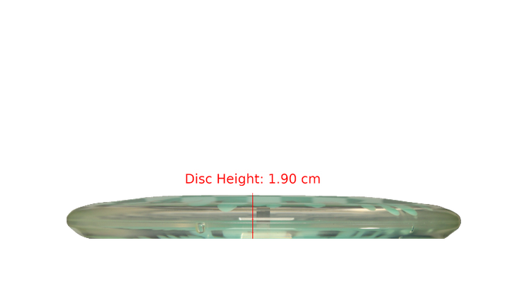 Latitude 64 Opto-Ice Moonshine Splash Pure Putter Profile View
