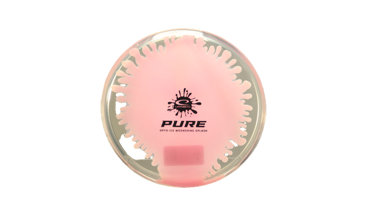 Latitude 64 Opto-Ice Moonshine Splash Pure Putter Front View