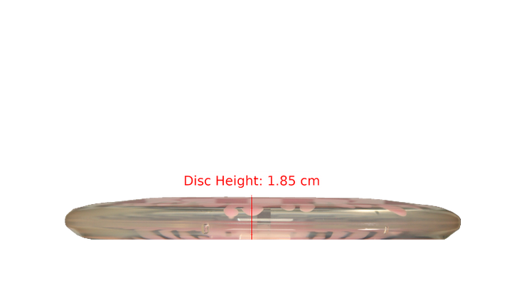 Latitude 64 Opto-Ice Moonshine Splash Pure Putter Profile View