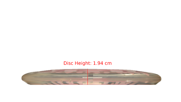 Latitude 64 Opto-Ice Moonshine Splash Pure Putter Profile View
