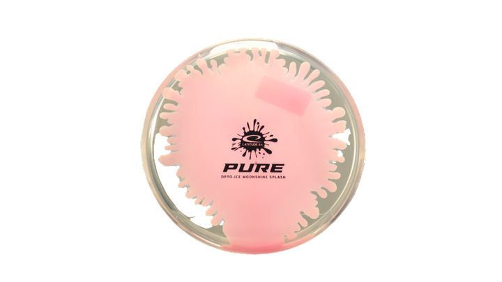 Latitude 64 Opto-Ice Moonshine Splash Pure Putter Front View