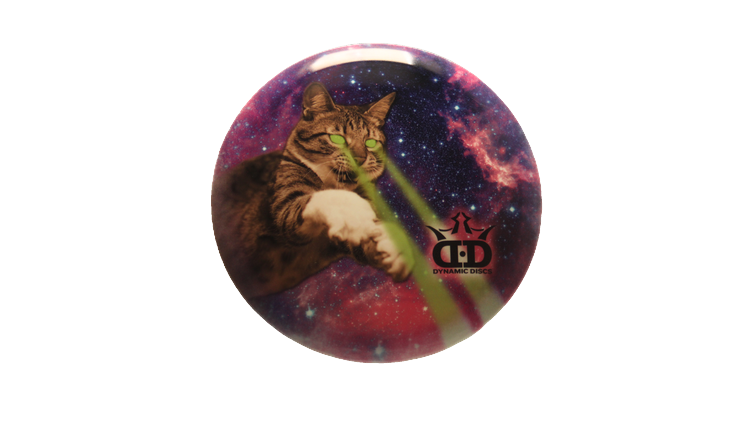 Dynamic Discs Laser Kitty DyeMax Escape Fairway Driver Front View