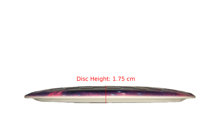 Dynamic Discs Laser Kitty DyeMax Escape Fairway Driver Profile View